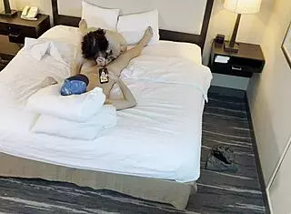 Tattooed Petite Beauty Sucks Cock Intensely