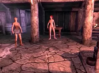 triss rips clothes and masturbates with succubus!