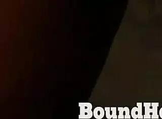 i feel the chains binding me as the dominant madame gropes my body in this bdsm punishment