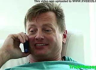 Beautiful Massage MILF DEEPTHROATS Cock and Gets FACIAL