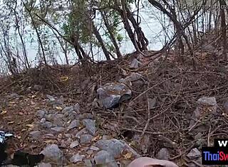 Op afgelegen tropisch eiland met mijn Thaise schoolmeisje GF!