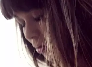 Stunning European Beauty In Glamour Doggy Style.