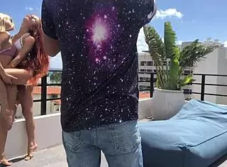 gina gerson teaser with blonde petite natural tits