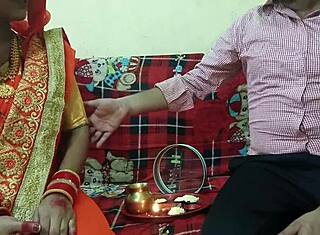 पहला करवा चौथ गर्म एक्शन के साथ