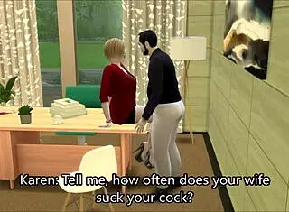 a secretary begs for a raise at work