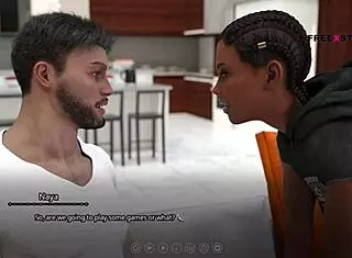 the vampire prince atlas does sex with naya in cowgirl and doggy position