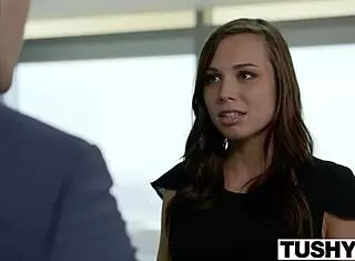 Tushy Young 18+ Aidra Fox Takes It in Ass