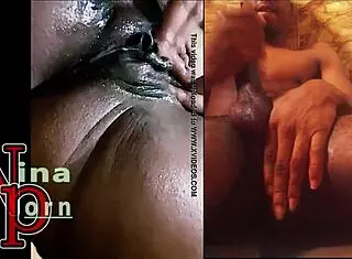 Masturbation With Nina Big Dicks And Wet Pussy