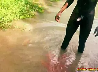 i watched the african doctor fuck the ebony whore in the river with big black cock, she rode him wet and moaned