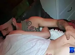 Edward Terrant sucking big dick before bareback?