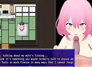 Cuckold Play Unleashed in Hentai Lust with Blowjob and Toys