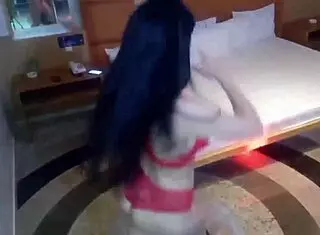 Latina Strips And Masturbates With Big Cock