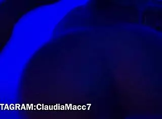 Thomas J's POV cumshot on Claudia Macc's wet pussy