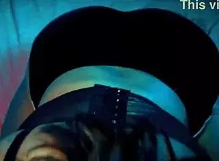 big cock fucks big tits ass in dark hardcore blowjob