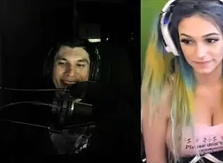 JOYC GEE AND TRAINWRECKS LIVE WEBCAM SHOW EXCITING VIEWERS