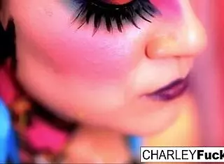 charley teases you with her big tits and ass