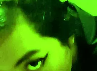 Cute petite teen gives delicious blowjob