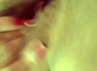 Novinha cums hard in homemade masturbation finale