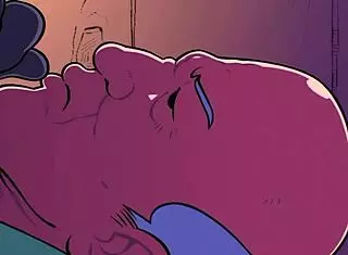 the vampire says 'i'm sucking this cum in hentai style'