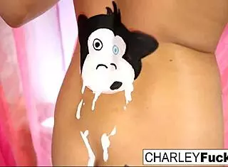 charley teases you with her big tits and ass