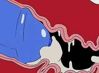 フランキーがヘンタイで激しいアナル中出しを受ける