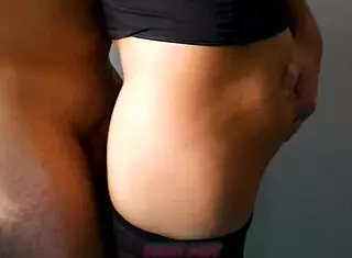 Helped stepbro cum in my pantyhose!