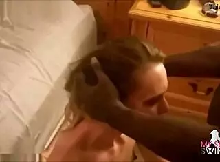 Mature wife enjoys wild sex with three guys