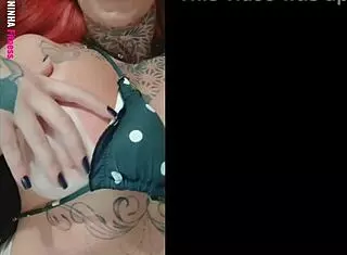 tatuada gostosa shows her tan lines for web oops