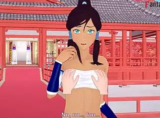 Korra Exclaims, 'Perfect Blowjob!'