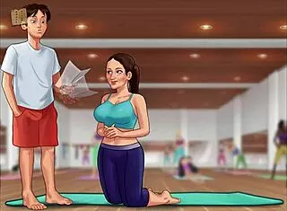 Summertime Saga Adventure Scene