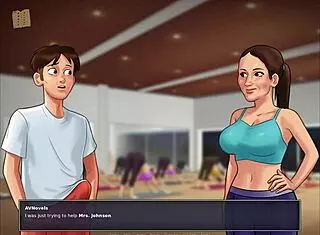 Summertime Saga Adventure Scene