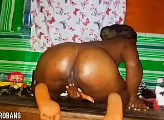 Ebony Amateur Solo Masturbation Casting