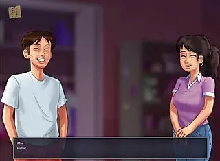 Summertime Saga Adventure Scene