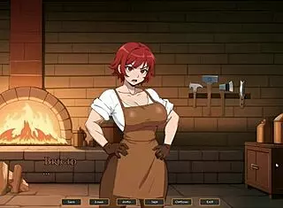 Tomboy Love In Hot Forge Hentai Game Episode 5