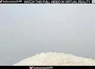 Solo Blonde Sweety Babe Rubs Clit in VR!