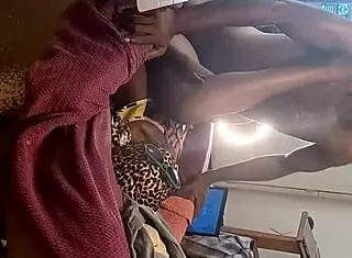 African american creamy milf pussy fuck with hairy pussy and nipples