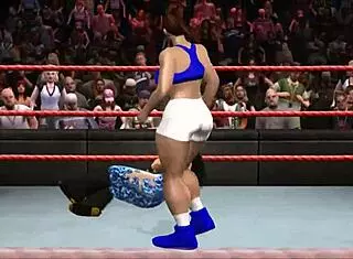 Melina Battles Chun Li In Intense Fight