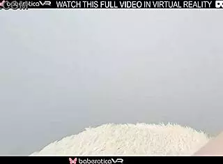 Solo Blonde Sweety Babe Rubs Clit in VR!