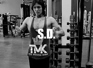 flexible workout in thong and panties