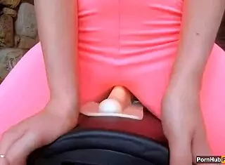 Blonde Orgasms Repeatedly From Monster Cock!