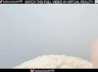 Solo Blonde Sweety Babe Rubs Clit in VR!