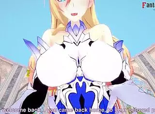 Bianka Ataegina Durandal Fucking in Honkai Impact Hentai with Big Tits Riding