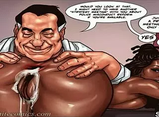 Black Lives Matter Protester Fucked by Big Dick Politician