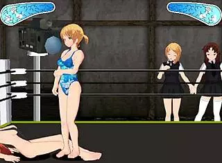 Princess Sofia Fights Nina In Ring