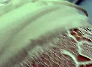 blonde milf bound, fingered hard by cock!