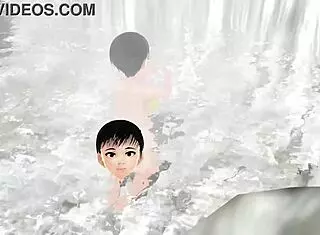 Anime Girl Leo in Mixed Bath