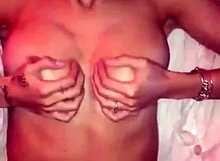 latina in homemade setting