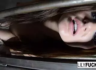 Lily Fingers Wet Pussy Hard in Jail