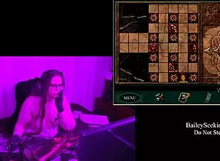 Blackmoor Manor Play Through Part 7 With Naked BBW And Big Natural Tits