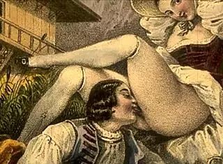 Ilustración de cartoon vintage cobra vida!